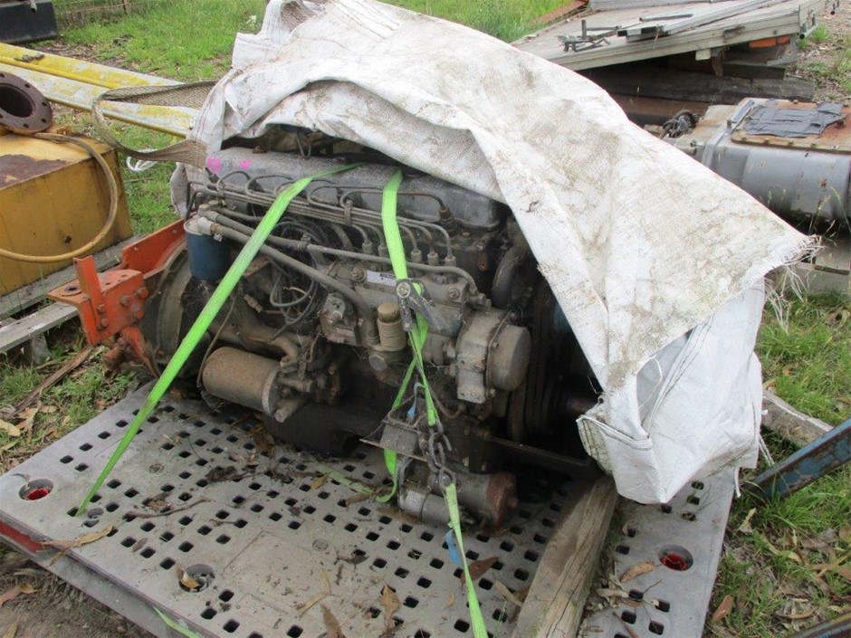 6 Cylinder Nissan Diesel Engine Auction (00813018508) Grays Australia