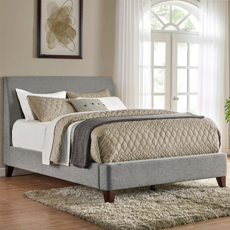 NORTHRIDGE HOME Inc. Cecelia Upholstered Bed, 160cm (W) x 200cm (L ...