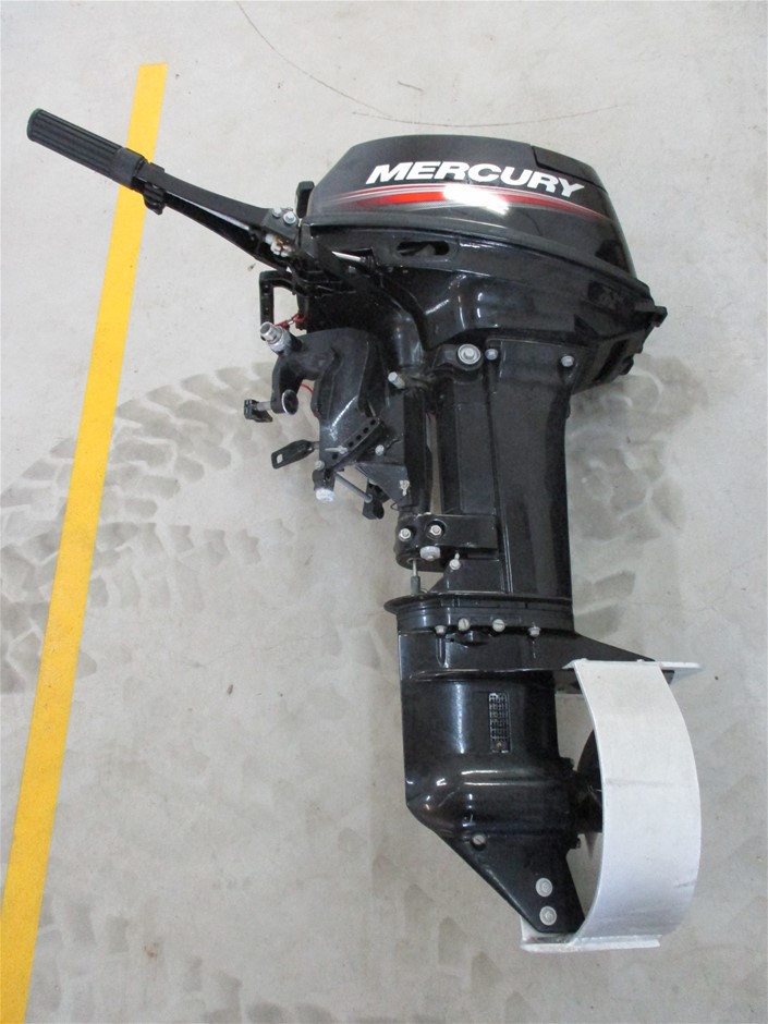 Mercury 2 Stroke 15HP Outboard Motor Auction (00077030147) Grays