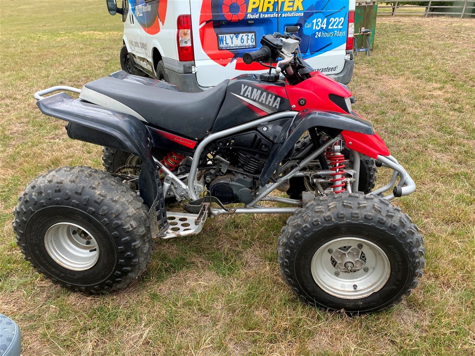 Yamaha 250 deals quad bike