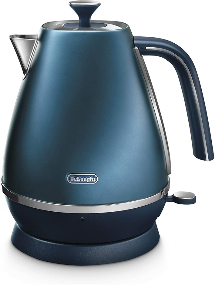 DELONGHI Electric Kettle 1.7L, Model KBI2001BL, Stainless Steel, N.B