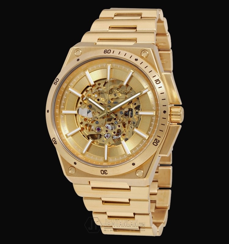 Mk deals skeleton watch