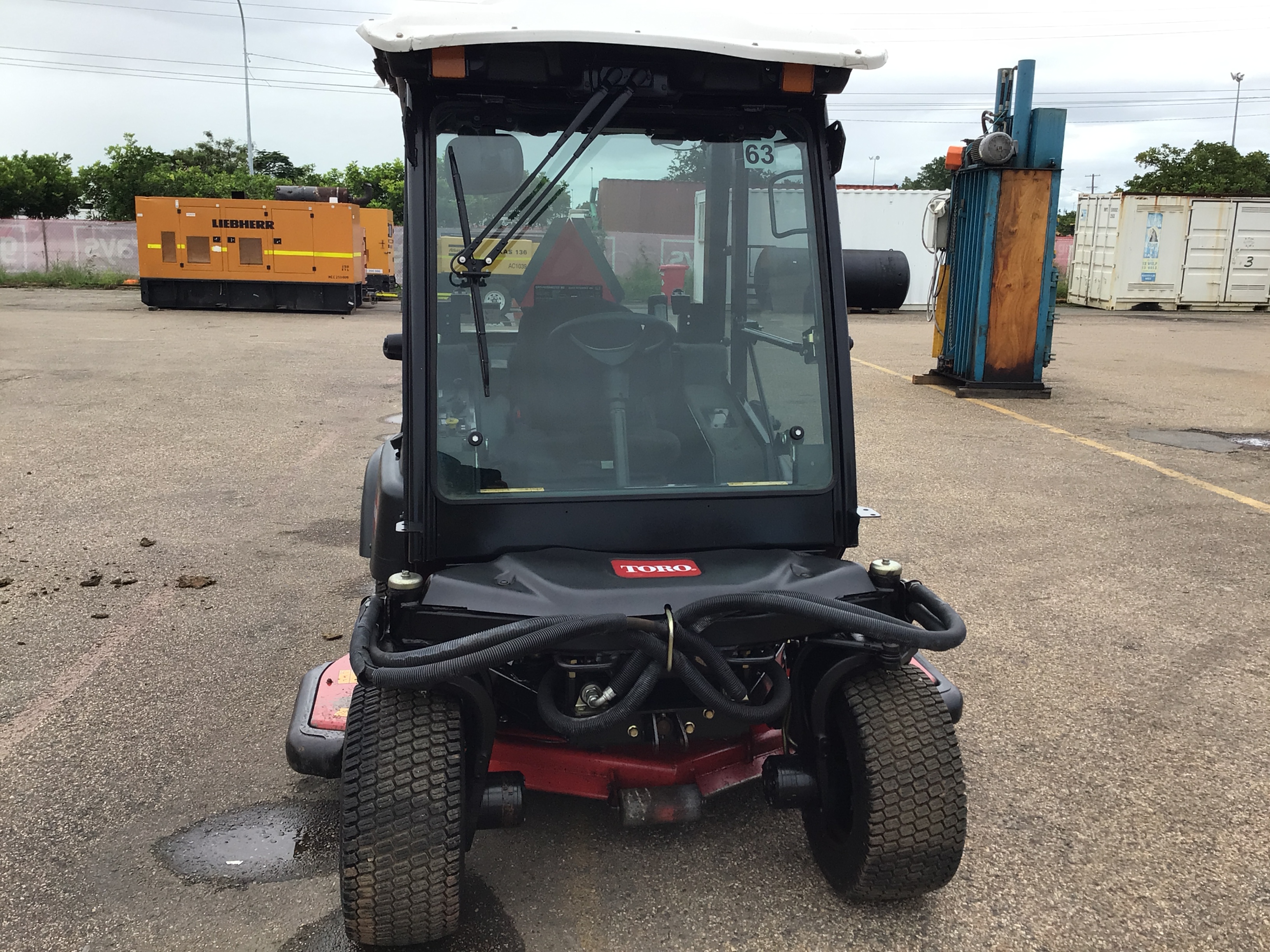 Toro groundsmaster 360 online with cab for sale