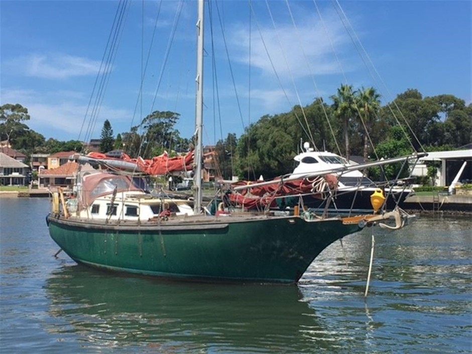 1989 Sloop 34FT Fiberglass Sail Boat Auction (0001-10080367) | Grays ...