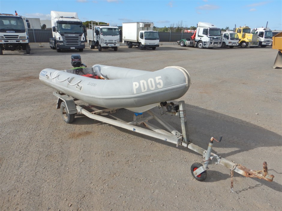 2002 Swift Marine RHIB RH400 Auction (0001-60025419) | Grays Australia