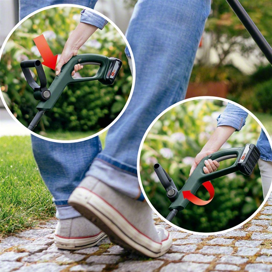 BOSCH 18V Cordless Line Grass Trimmer. 26cm Cutting Diameter. Skin Only