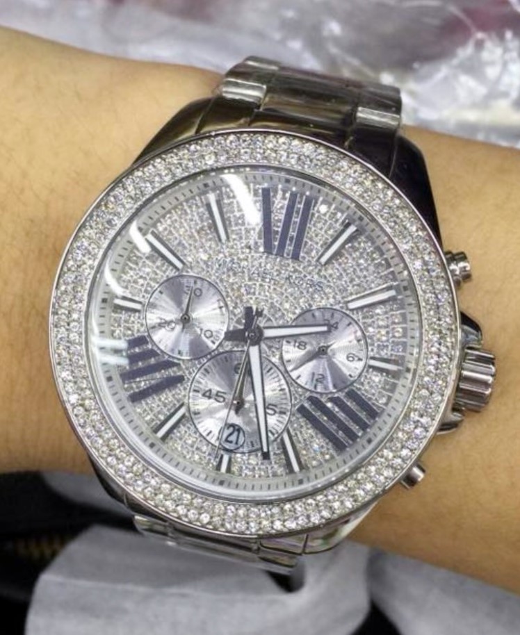 Diamante michael kors discount watch