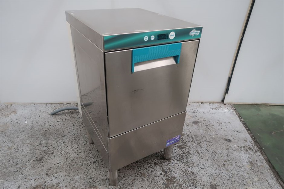 ESWOOD SMARTWASH SW400 UNDERBENCH GLASSWASHER WITH TRAY Auction (0012