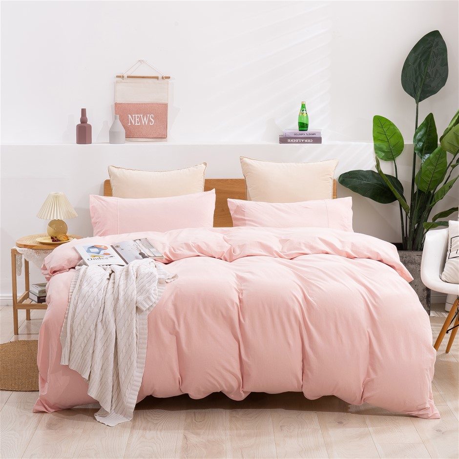 Dreamaker cotton Jersey Quilt Cover Set 