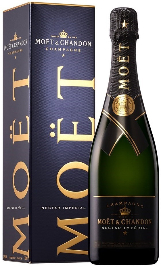 Moët & Chandon `Nectar Impérial` NV (6 x 750mL Giftboxed), Champagne, FR.