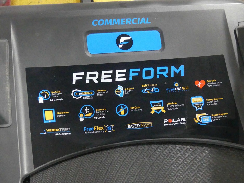 Freeform f2000 commercial discount treadmill