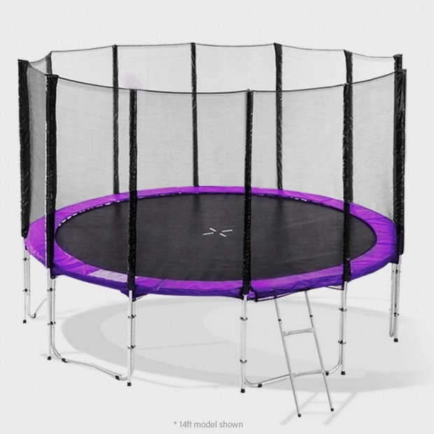 8ft Round Trampoline Free Safety Net pad
