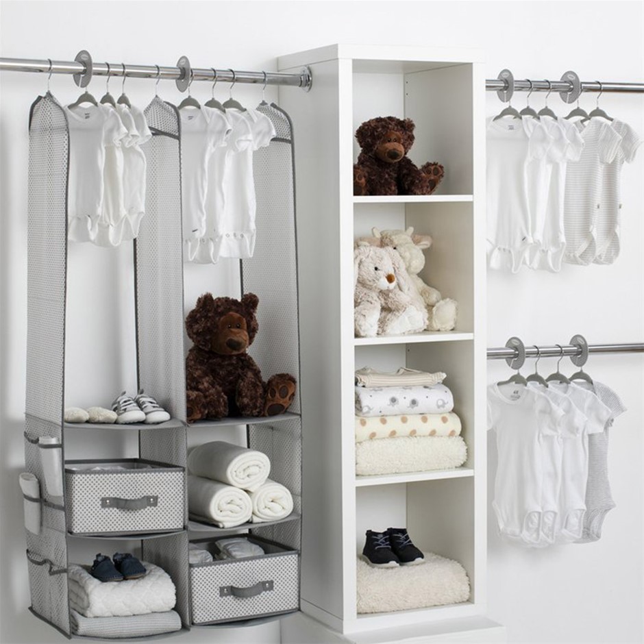 Delta Children 24 Piece Nursery Storage 