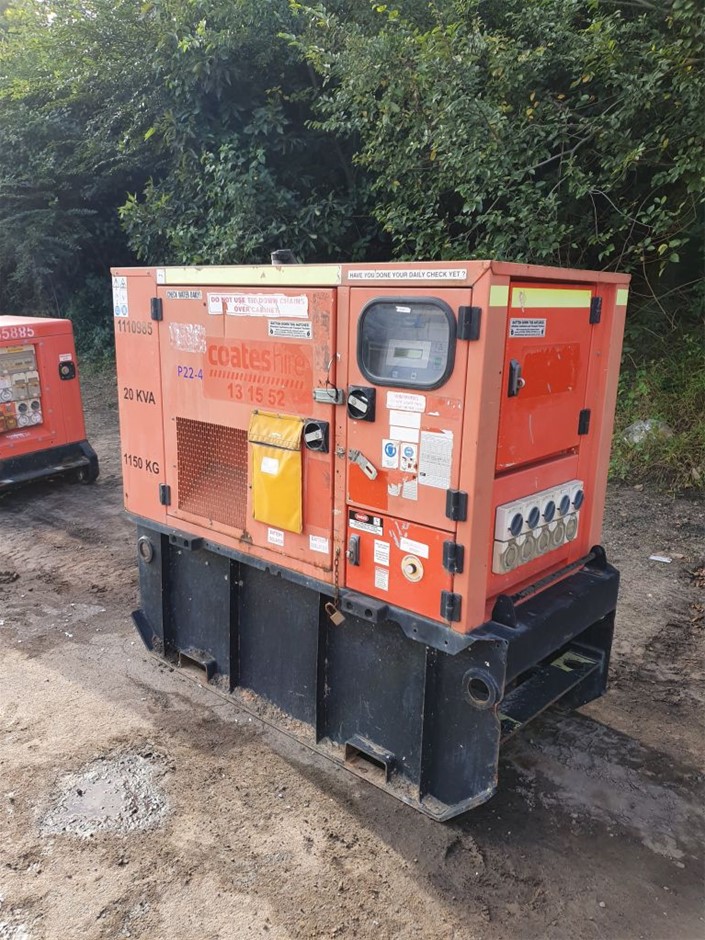 20 KVA Diesel Generator Auction (00065044989) Grays Australia
