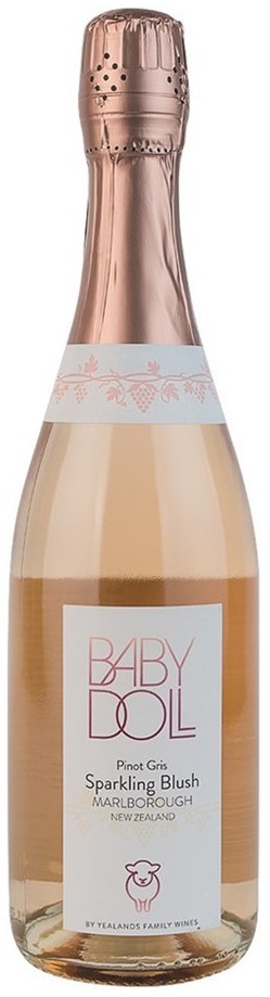 Babydoll Sparkling Pinot Gris NV (6x 750