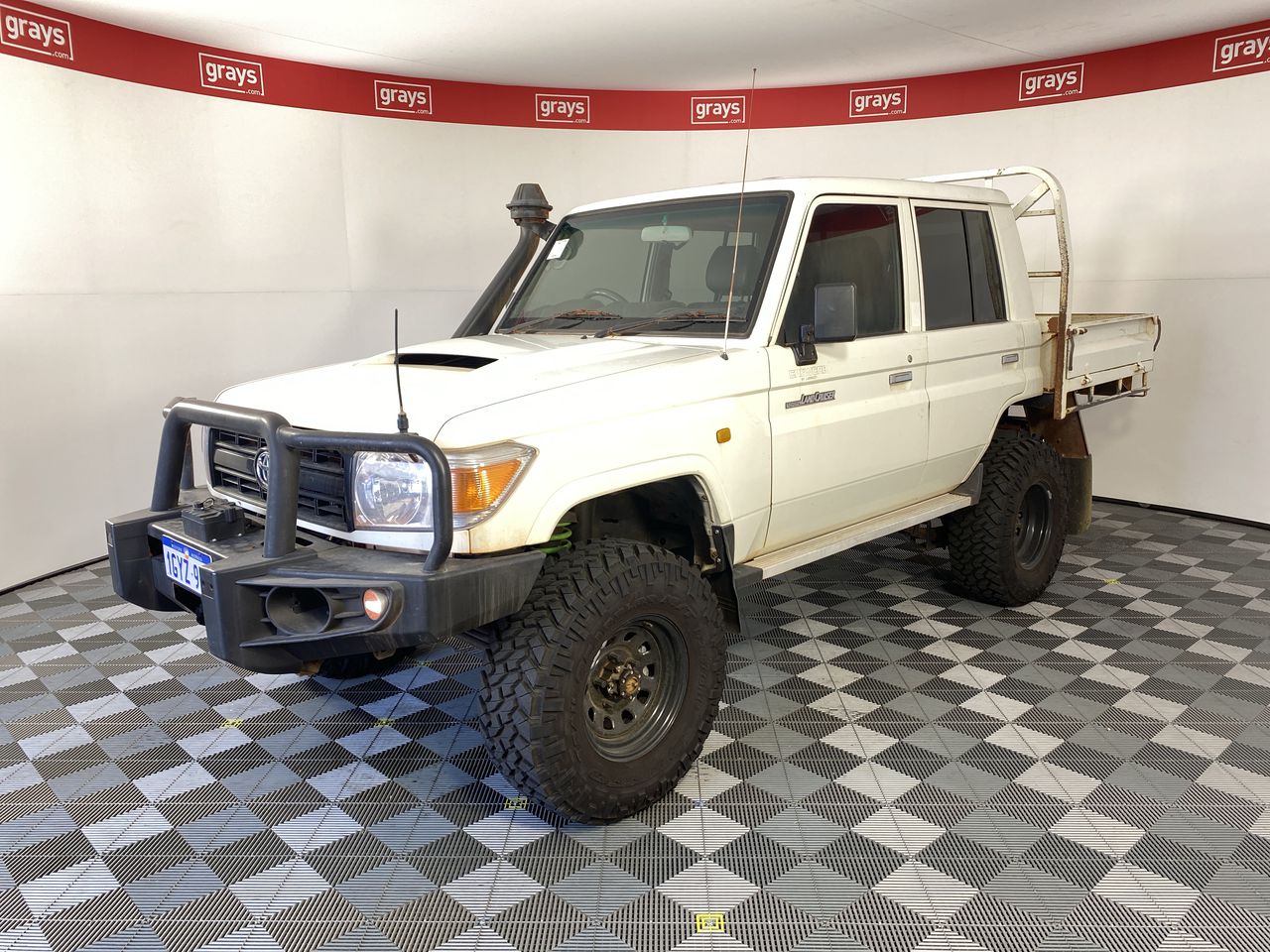 2011 Toyota Landcruiser Workmate (4x4) VDJ76R T/ Diesel Manual Dual Cab ...