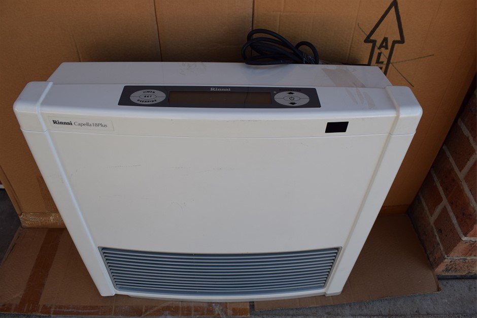 RINNAI Capella 18Plus Gas Heater, Fully Functional and in Working Order  Auction (0003-2183737) | Grays Australia