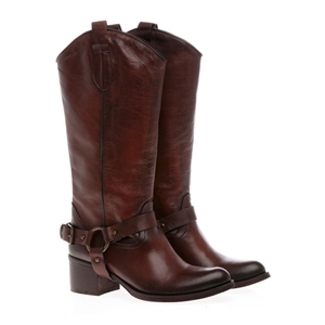 Beefly Women's Brown Loys Leather Boots 