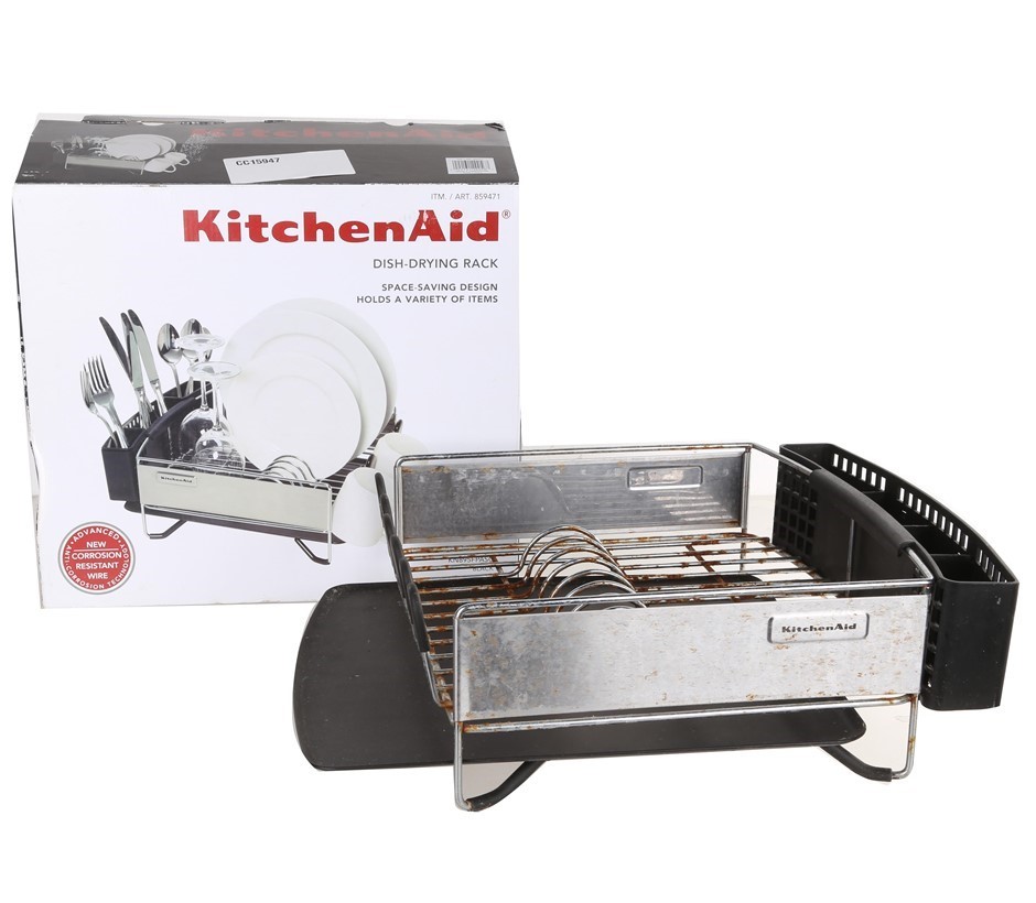 KITCHENAID Expandable Dish Drying Rack. N.B. Minor use. (SNCC15947