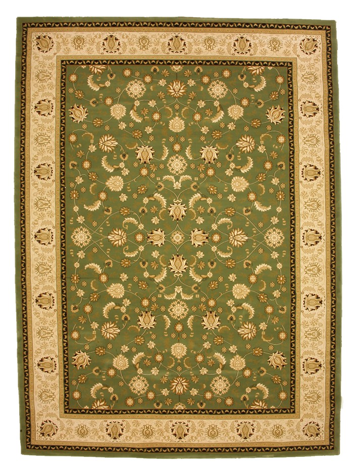 Machine Made Rug Green Oriental Rug , Size 200 x 290 cm Auction