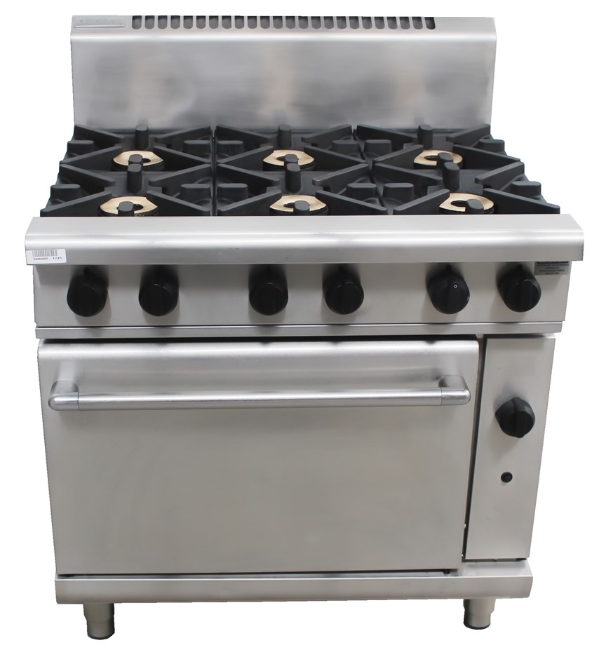 WALDORF GAS 6 BURNER STOVE WITH OVEN Auction (00065045188) Grays