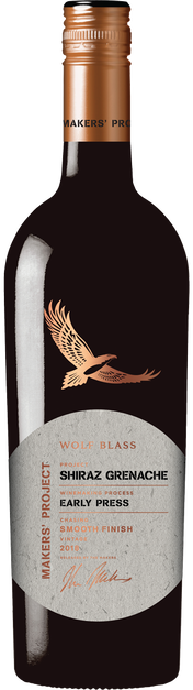 Wolf Blass Makers' Project Shiraz Grenache (6x 750mL). Current Vintage R
