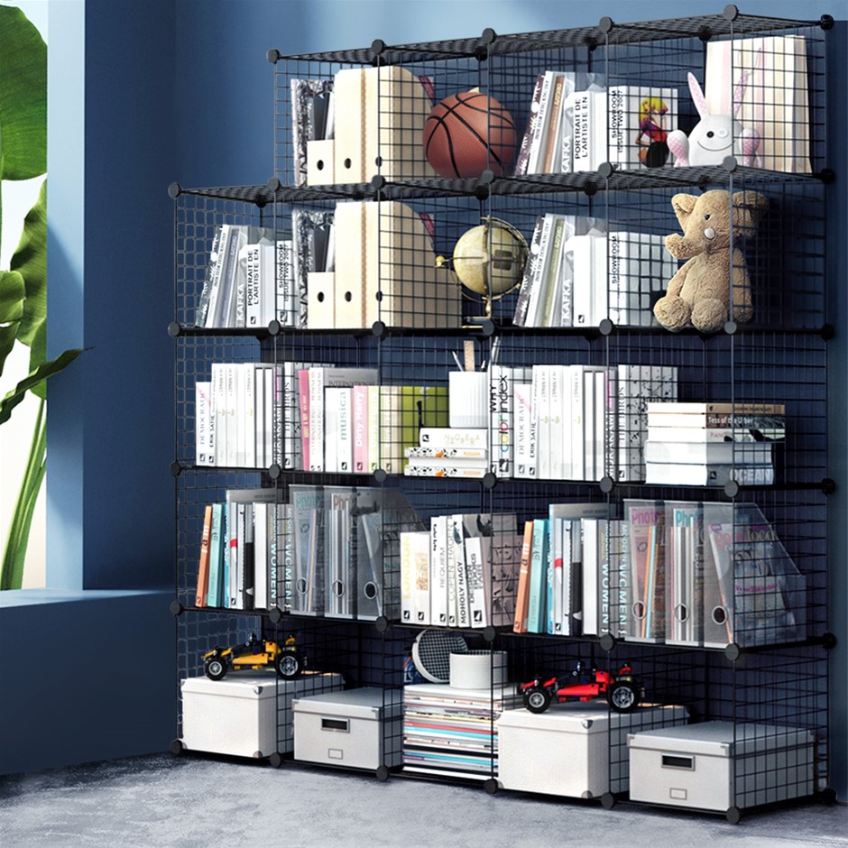 24 Cube Storage Cabinet Wire