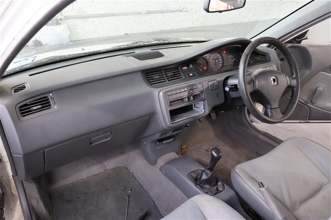 1993 honda civic hatchback interior