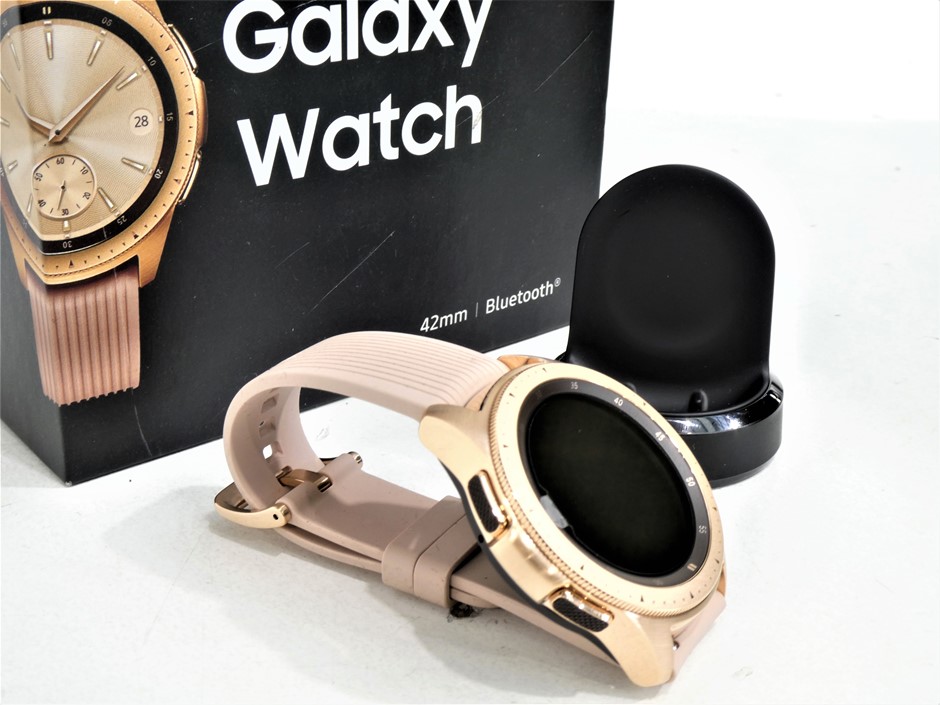 Samsung Galaxy Watch Lte 42mm Rose Gold Sm R815f Auction 0031 Grays Australia