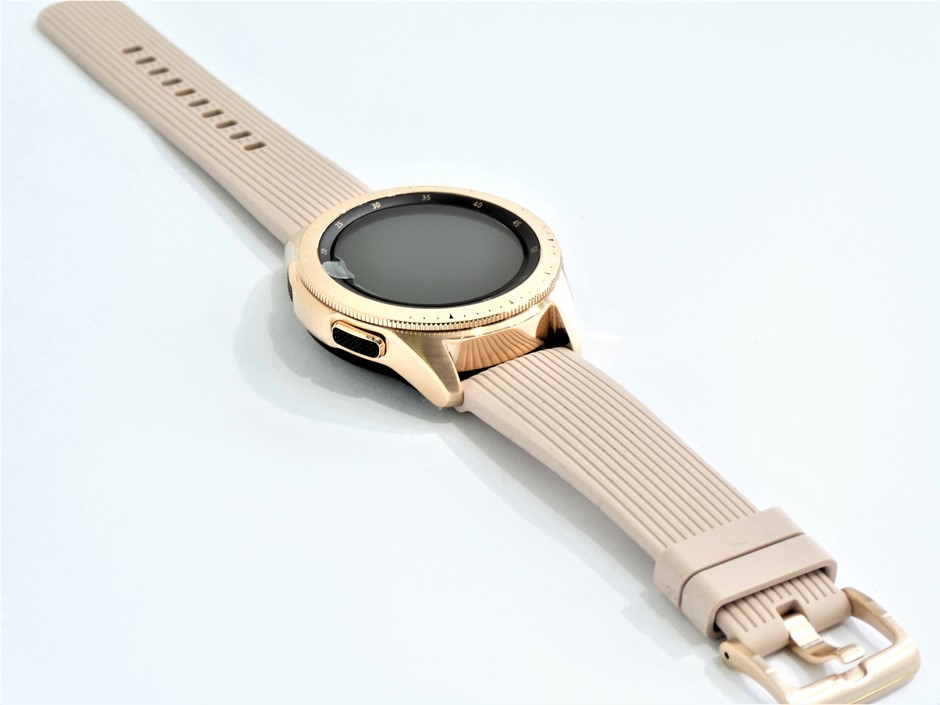 Samsung Galaxy Watch 42mm Bluetooth Lte 4g Rose Gold Sm R815f Auction 0010 Grays Australia