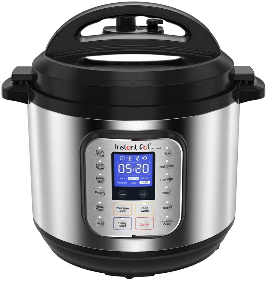 INSTANT POT 8L Duo Nova Electric Multi-Use Pressure Cooker, Stainless ...