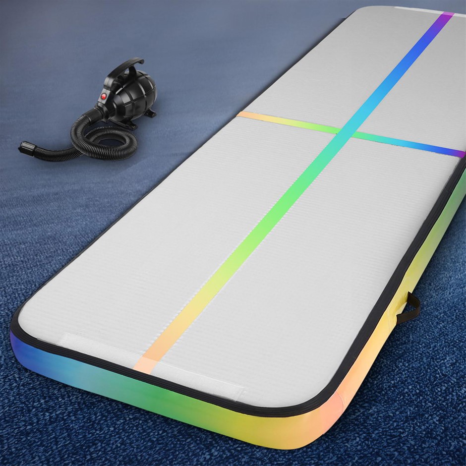 3x1x0.1M Inflatable Airtrack Mat with Pu