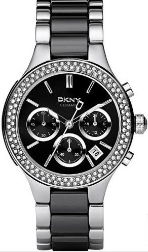 Women's DKNY Ceramic and Steel Chronogra