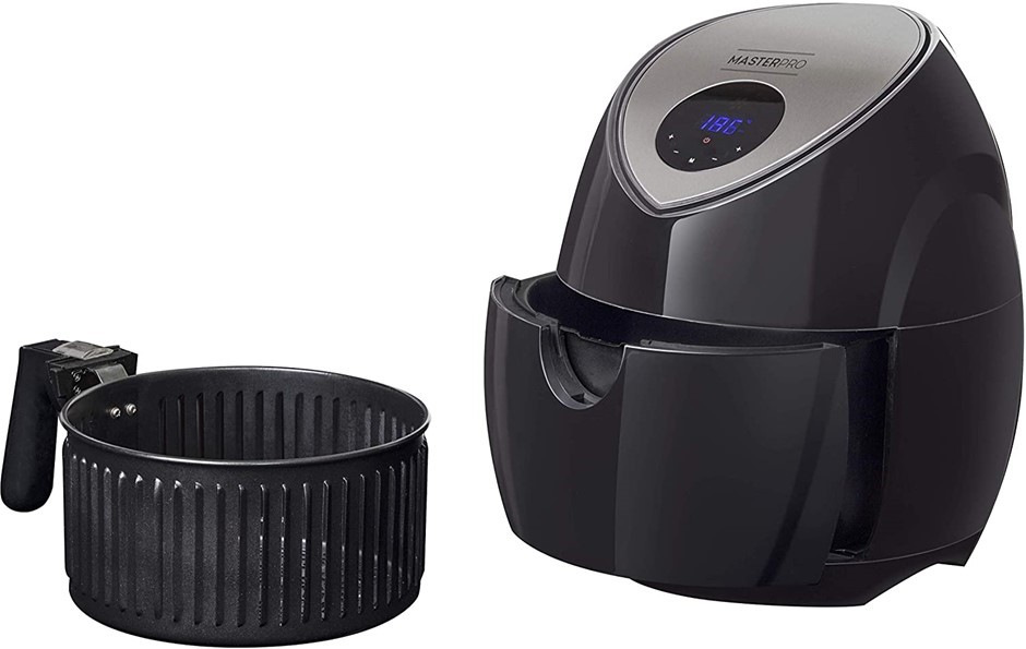 MASTERPRO Ultimate Electric Airfryer with Preset Cooking Functions, Adjust Auction