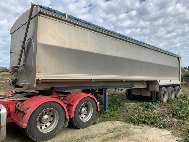 1999 Tefco Triaxle Semi Tipper Trailer Auction (0063-5045962) | Grays ...