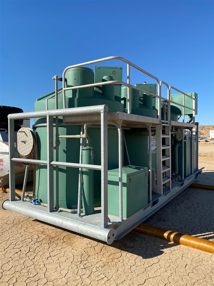 Ozzi Kleen SK20 Portable Waste Water Treatment System (Moomba, SA) Auction  (0001-8013793) | Grays Australia