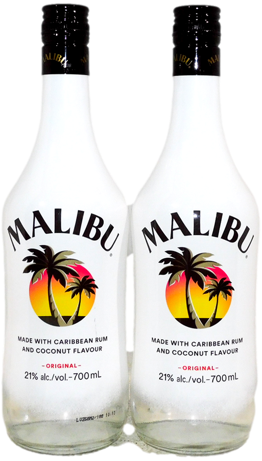 Malibu Coconut Liqueur (2 x 700mL), Spain Auction (002810701042