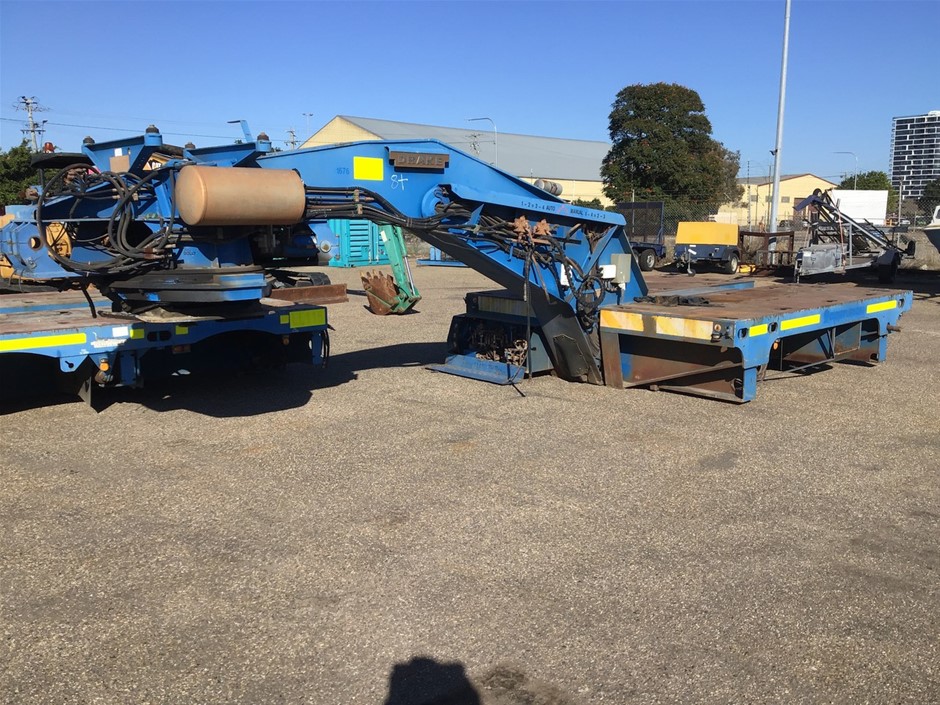 2011 Drake Gooseneck Modular Trailer Section GN003 Auction (0003 ...
