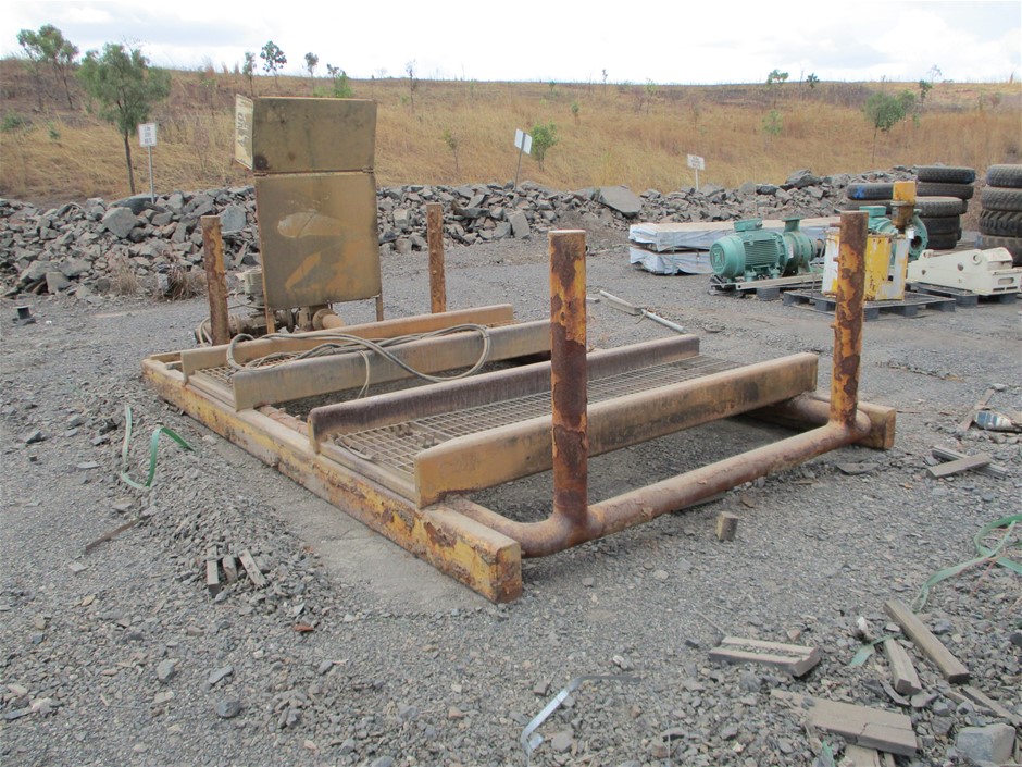 Vehicle Wash Ramp with 1000V Pump and High Pressure Spray Nozzles ...