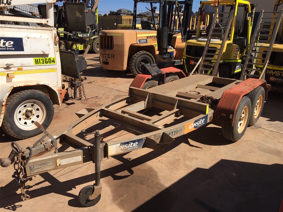 2013 JOE CROSSL Trailer Skid Steer 1,665kg (Kalgoorlie) Auction