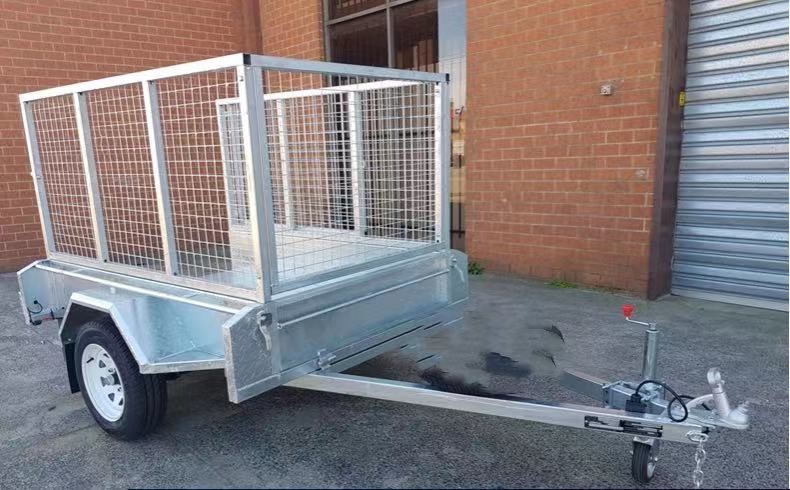 2021 Galvanised 12x6 Tandem Box Trailer with 600mm Cage