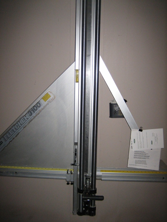 Fletcher F1300 Wall mounted Glass & Substrate Cutter. Asset located at