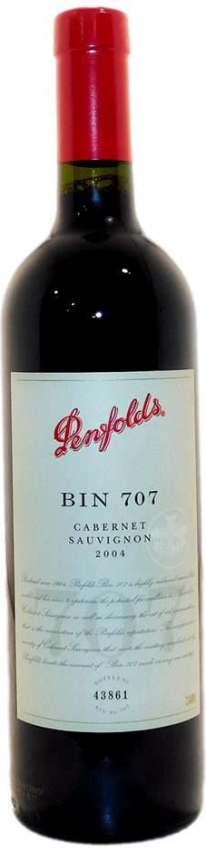 Penfolds `Bin 707` Cabernet Sauvignon 20