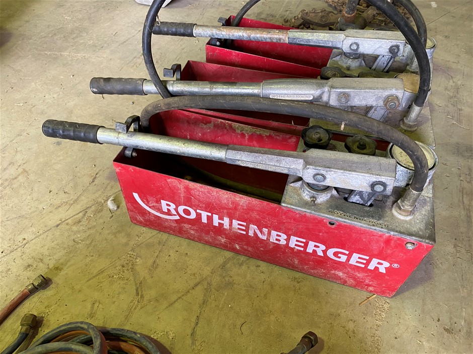 Rothenberger Hydraulic Test Bucket Auction (00875046581) Grays Australia