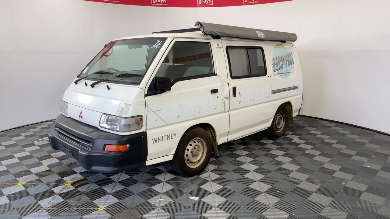 2007 Mitsubishi Express SWB SJ Manual Camper Van Auction 0001
