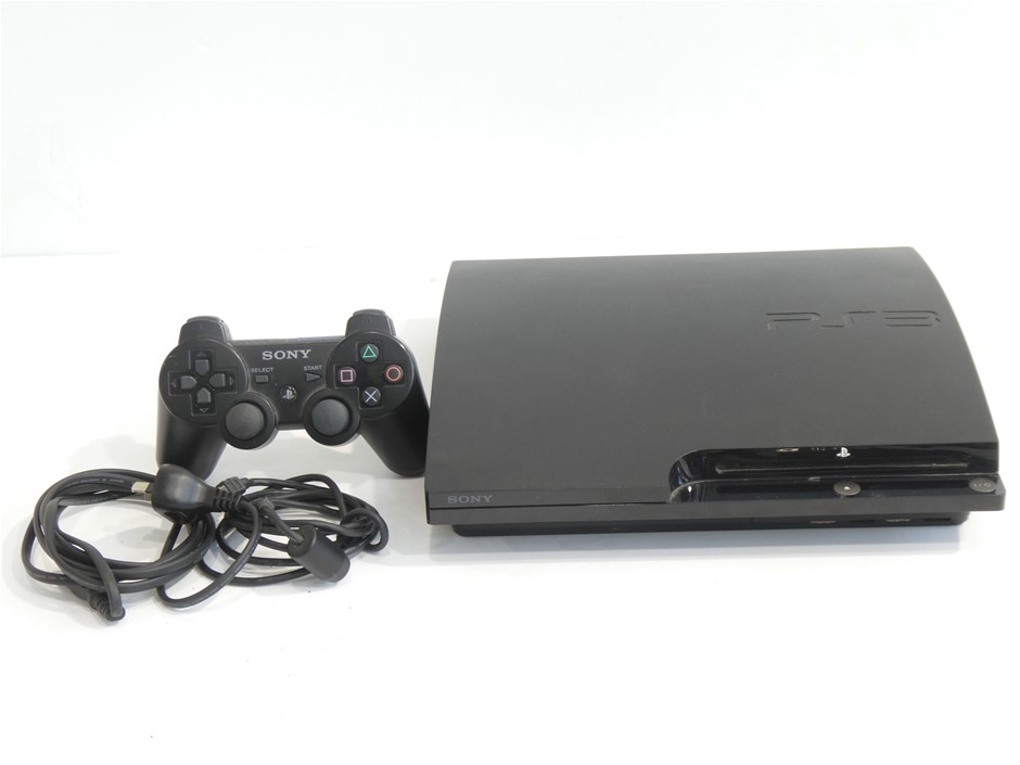 Sony Playstation 3 Slim 120GB Console, Black Auction (0003-2186869 ...