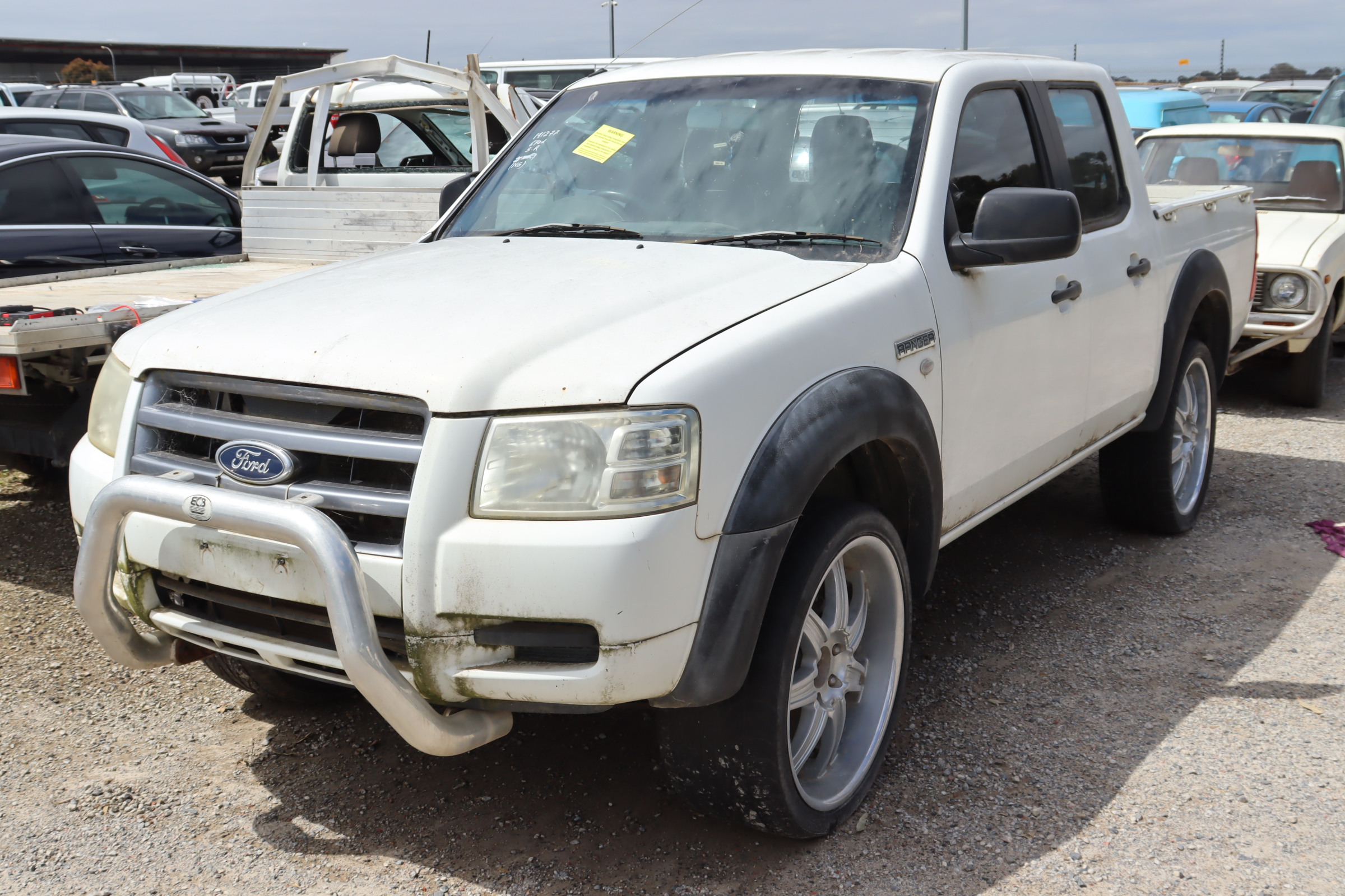 2008 Ford Ranger XL 4x2 Crew Cab PJ Turbo Diesel Manual Dual Cab