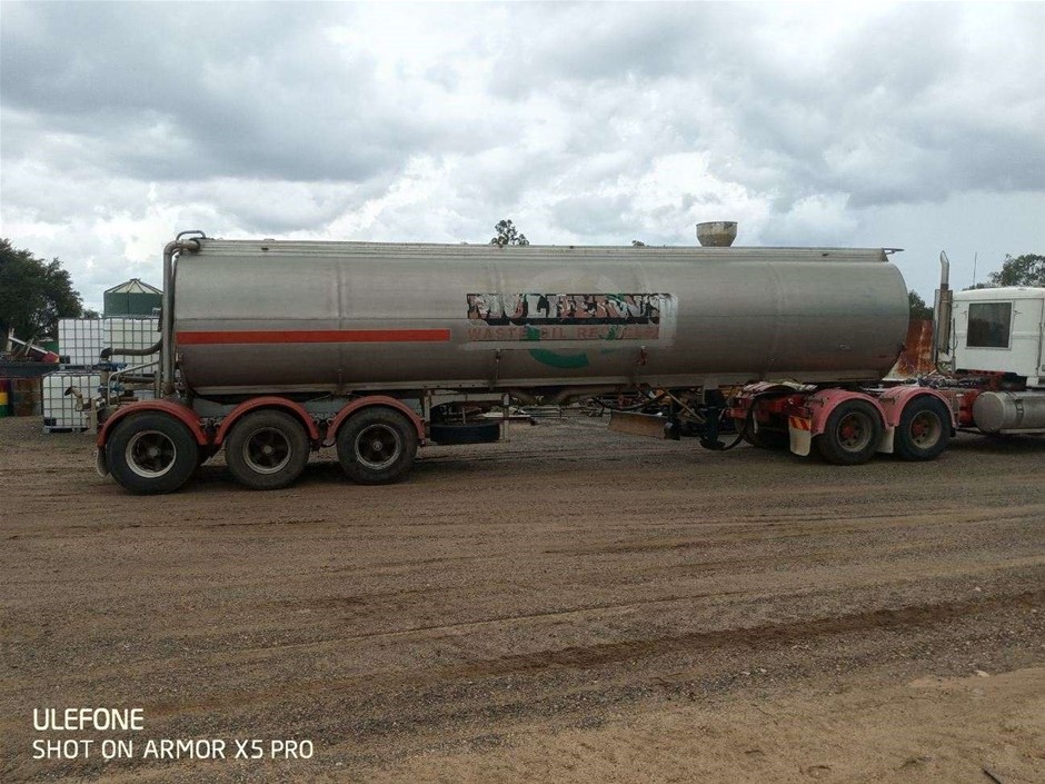 Hockney TriAxle Aluminium Ex Fuel Tanker Auction (00047035363