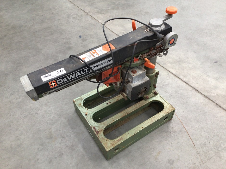 Dewalt radial arm saw for online sale