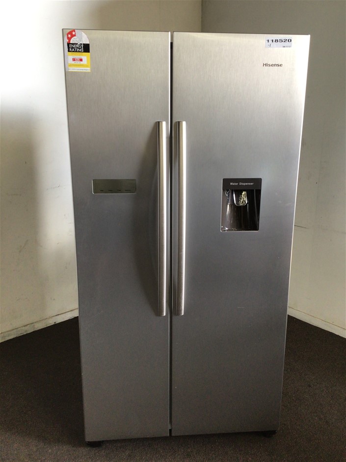 Hisense 624L Fridge/Freezer (HR6SBSFF624SW) Auction (00017123084